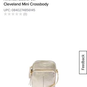 American Leather Co. Cleveland mini crossbody bag